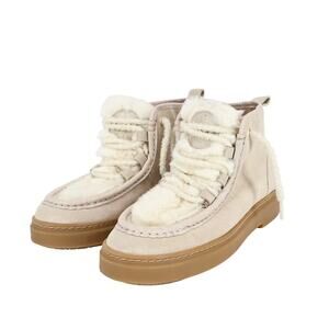 NWOB Cole Haan All-Day Summit Chukka Angora Fur Lace-Up Ankle Bootie Size 6